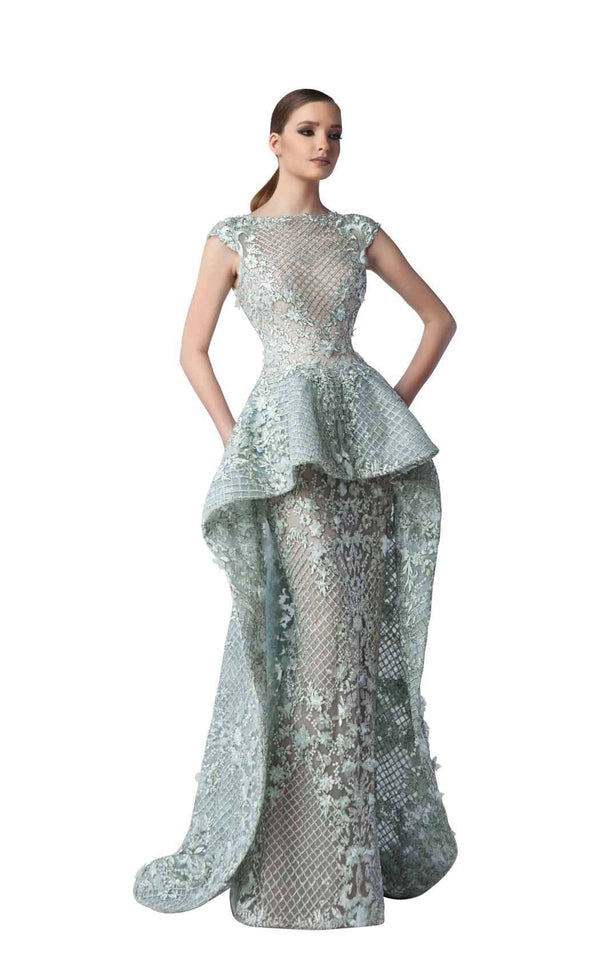 Edward Arsouni Couture 0266 Rebrode-Aqua