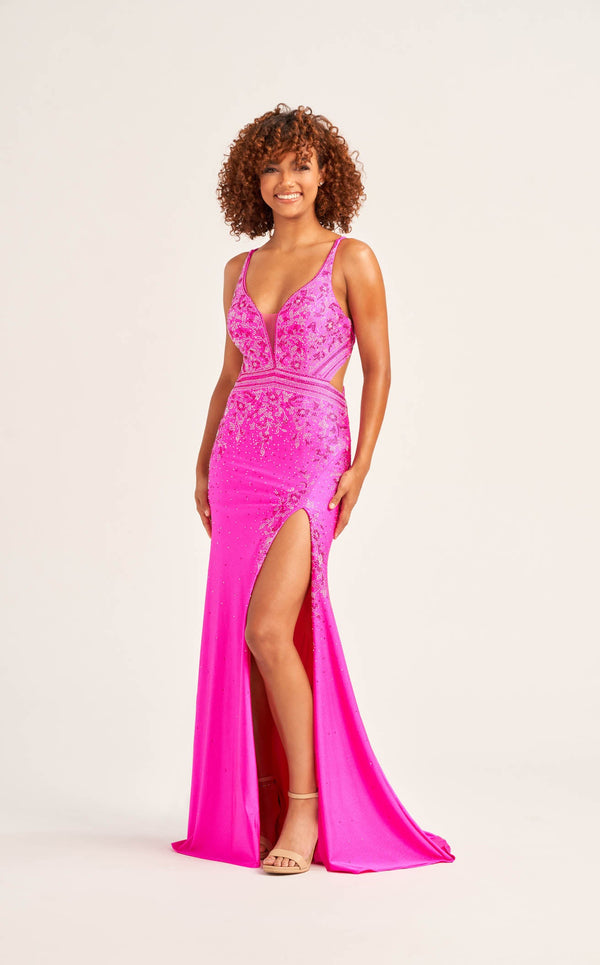 Ellie Wilde EW35063 Hot Pink