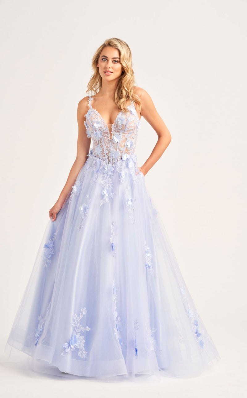 Ellie Wilde EW35122 Periwinkle