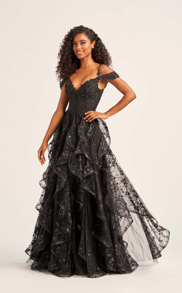 Ellie Wilde EW35218 Black