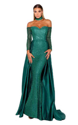 Portia and Scarlett Emerald Gown Emerald