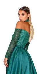 Portia and Scarlett Emerald Gown Emerald
