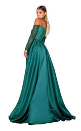 Portia and Scarlett Emerald Gown Emerald