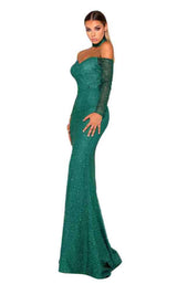 Portia and Scarlett Emerald Gown Emerald