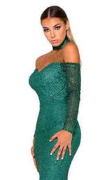 Portia and Scarlett Emerald Gown Emerald