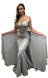 MNM Couture F4384 Silver
