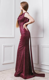 MNM Couture F4827 Burgundy