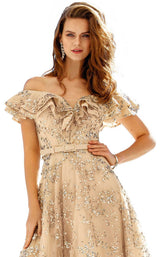 MNM Couture F6199 Beige