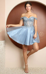 Nox Anabel F731 Smoky Blue