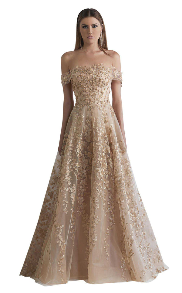 Azzure Couture FM1021 Gold