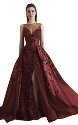 Azzure Couture FM1022 Burgundy