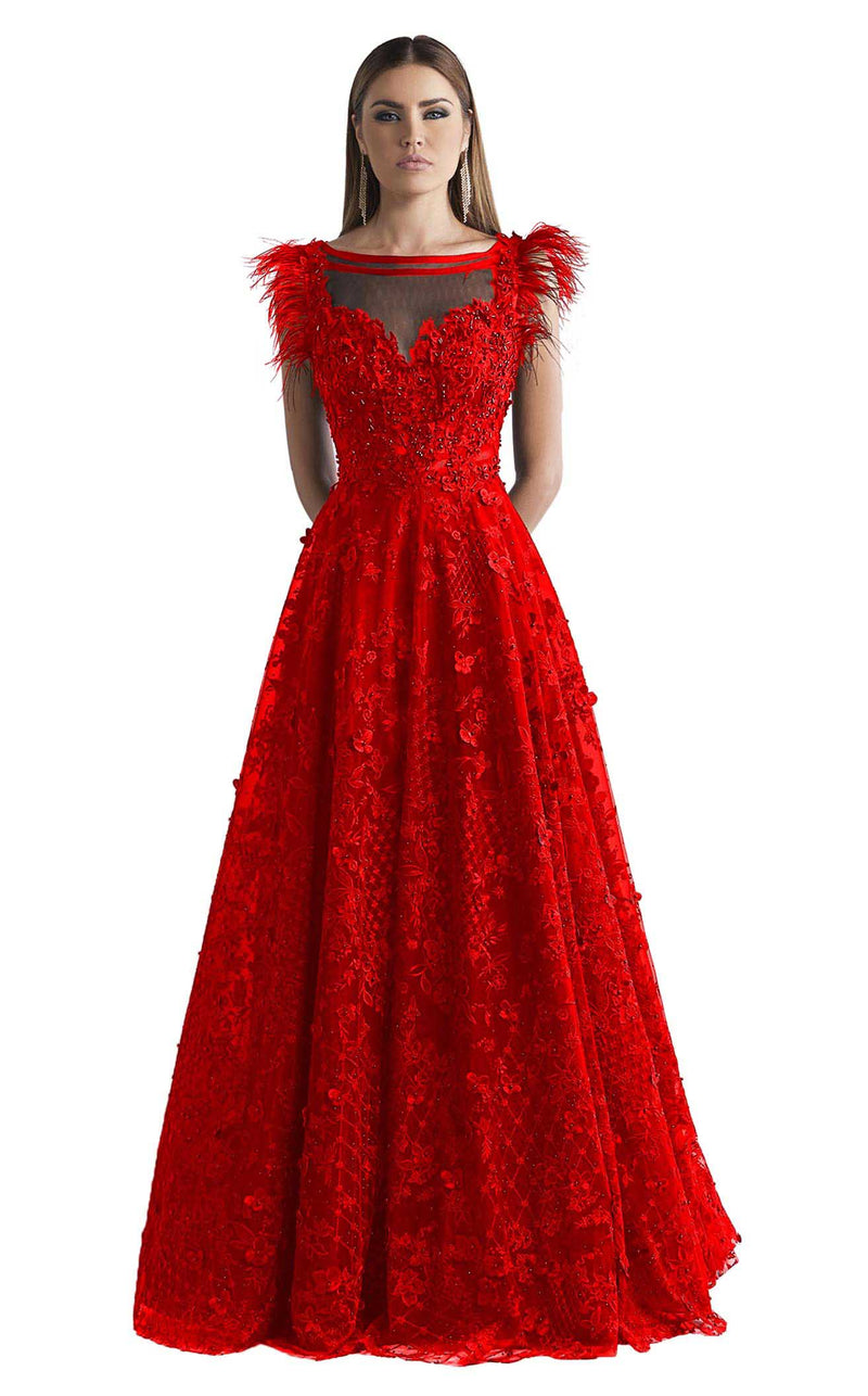 Azzure Couture FM1028 Red