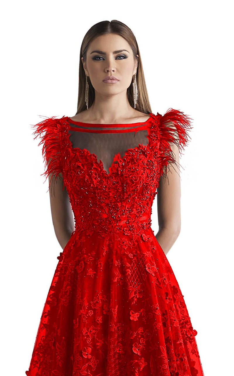 Azzure Couture FM1028 Red
