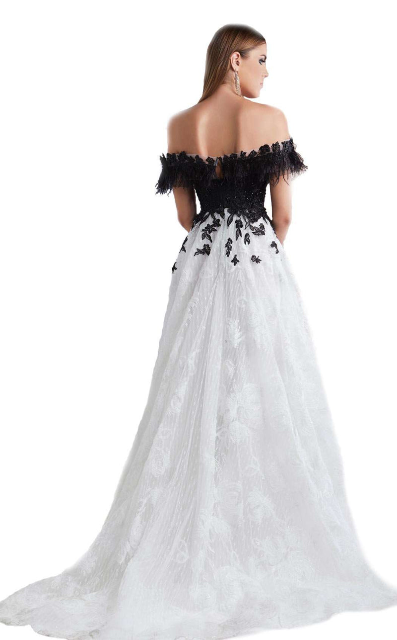 Azzure Couture 1029 Black White