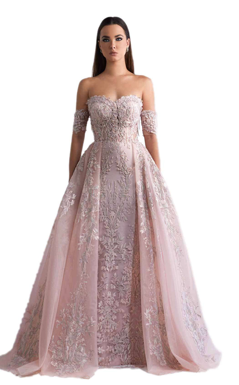 Azzure Couture 1052 Blush Silver