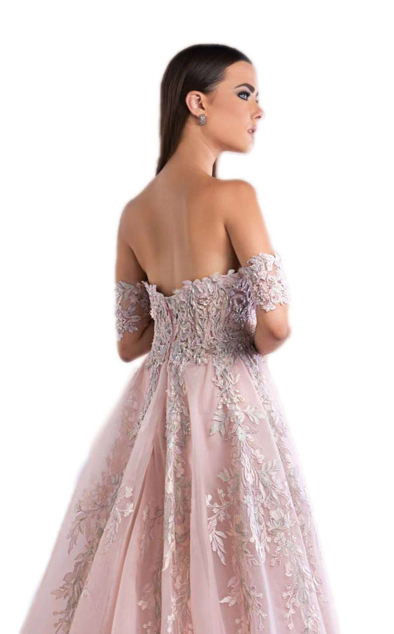 Azzure Couture 1052 Blush Silver