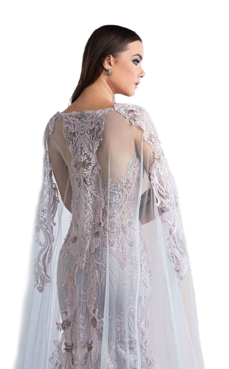 Azzure Couture 1086 Silver-Pink