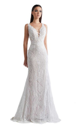 Azzure Couture FM1070 Ivory