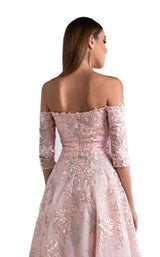 Azzure Couture 1072 Pink-Silver