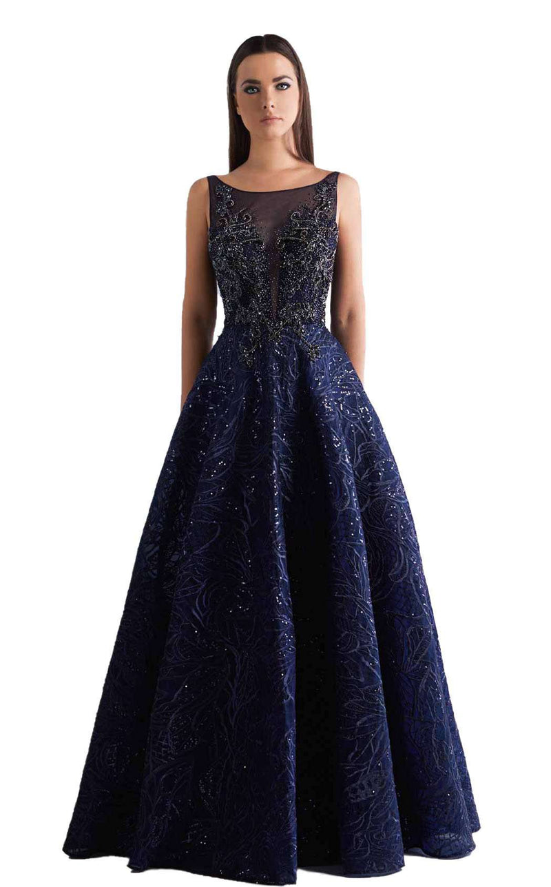 Azzure Couture 1856 Navy