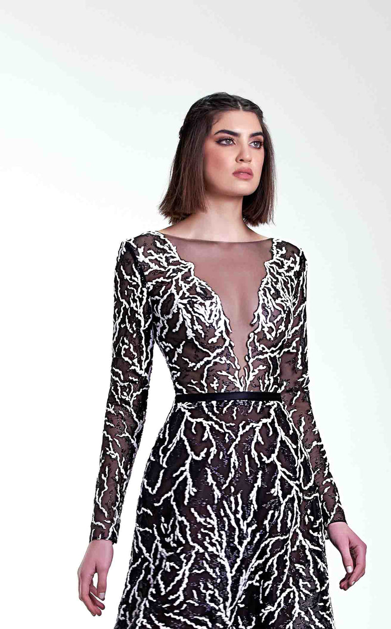 Apollo Couture FW042 Black-Ivory