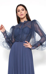 Zeena Zaki FW202103 Navy
