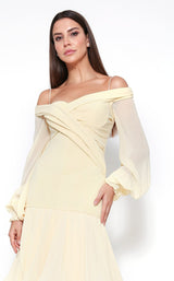 Zeena Zaki FW202106 Yellow