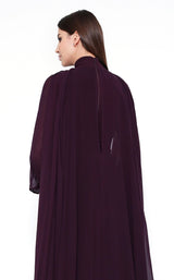 Zeena Zaki FW202113 Dark Purple