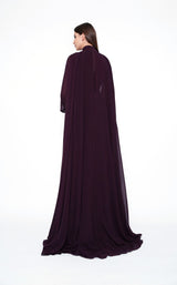 Zeena Zaki FW202113 Dark Purple
