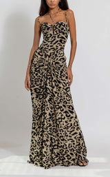 Zeena Zaki FW222323 Tiger-Print
