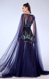 Reverie Couture FW38 Navy Multi