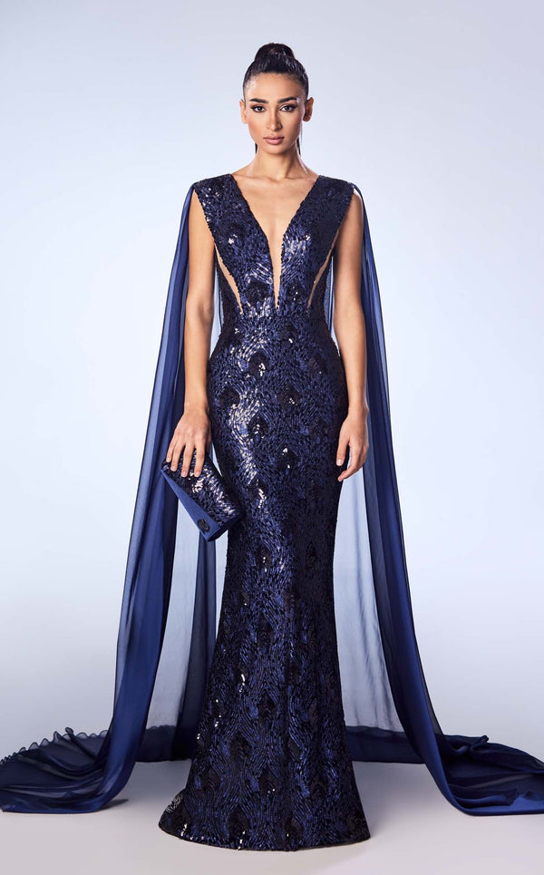 Reverie Couture FW41 Navy