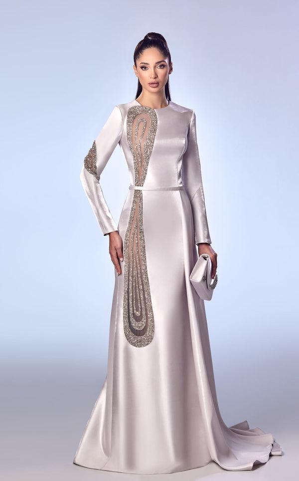 Reverie Couture FW48 Ivory-Silver