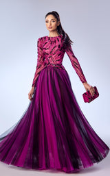 Reverie Couture FW52 Black/Fuchsia