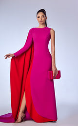 Reverie Couture FW53 Fuchsia-Red