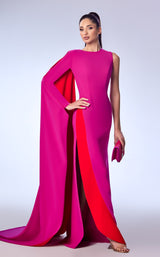 Reverie Couture FW53 Fuchsia-Red