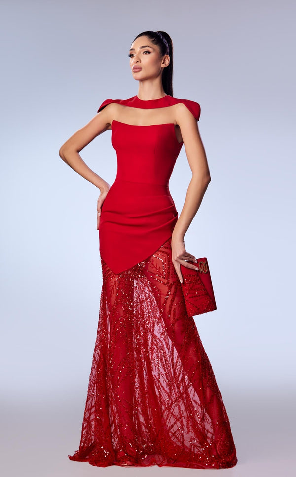 Reverie Couture FW69 Red