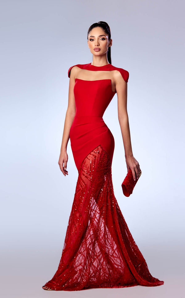 Reverie Couture FW69 Red