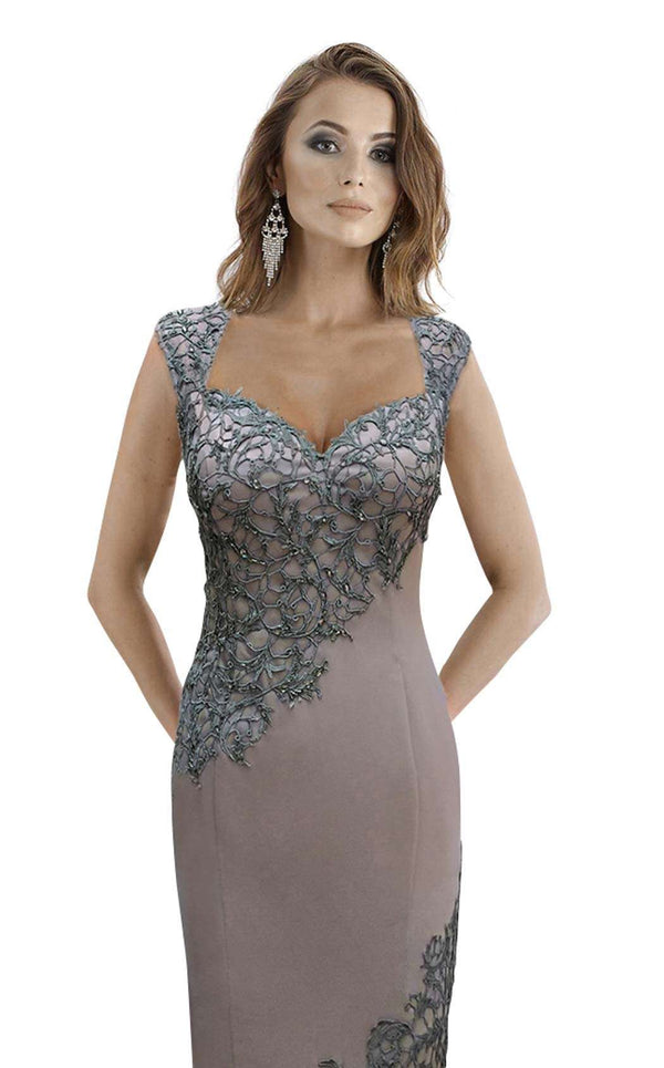 Feriani 18660 Charcoal-Mauve