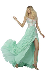 MNM Couture G0855 Aqua