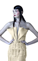 MNM Couture G0971 Beige
