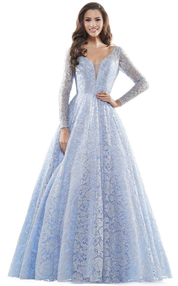 Colors Dress G1014 Powder Blue