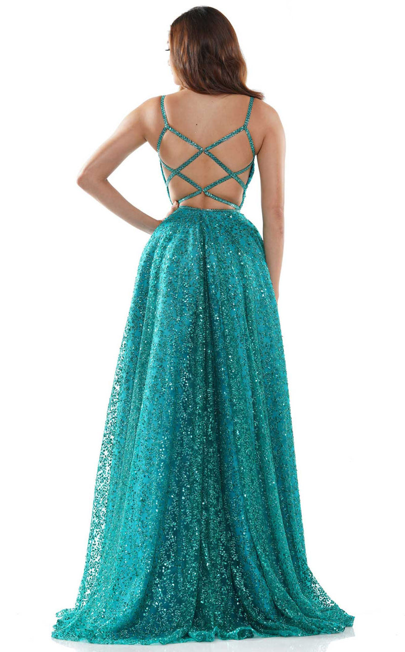 Colors Dress G1020 Emerald