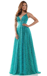 Colors Dress G1020 Emerald