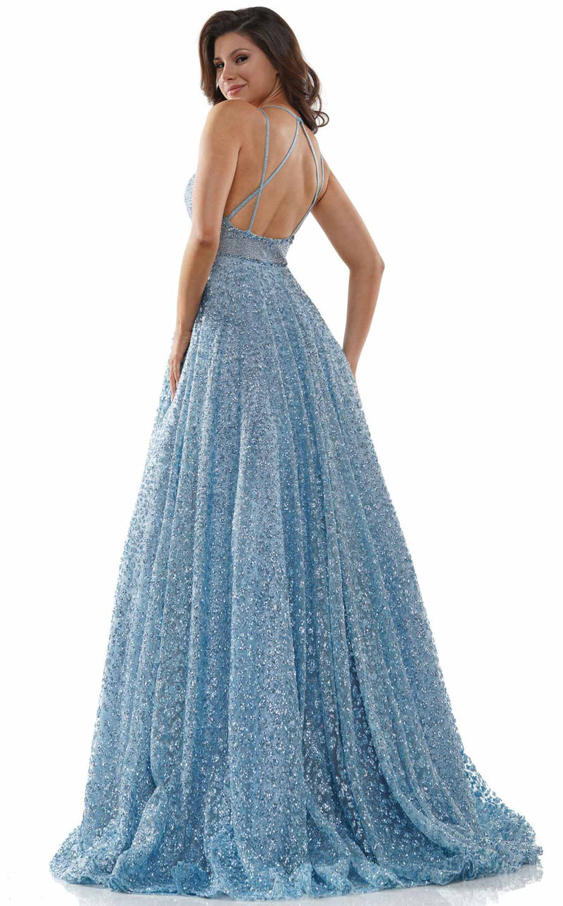 Colors Dress G1022 Light Blue