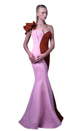MNM Couture G1041 Red-Pink