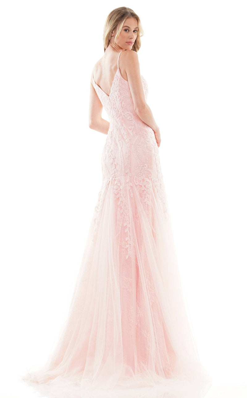 Colors Dress G1065 Dress Coral-Pink