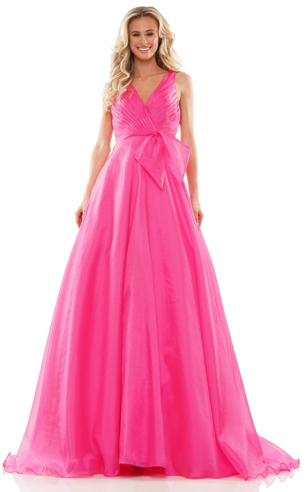 Colors Dress G1098 Pink