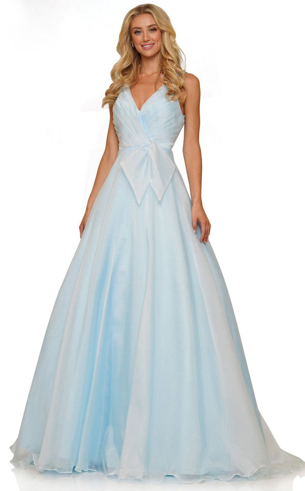 Colors Dress G1098 Light Blue