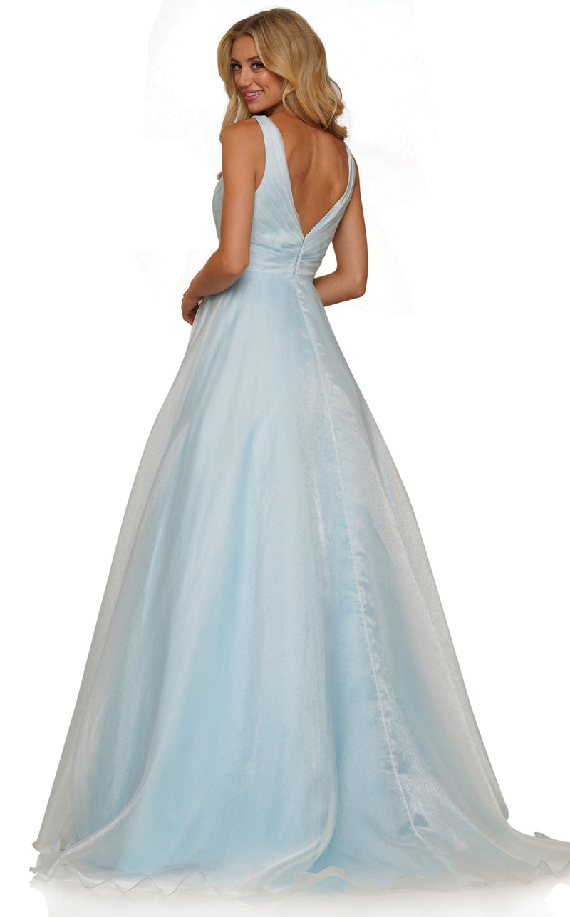 Colors Dress G1098 Light Blue